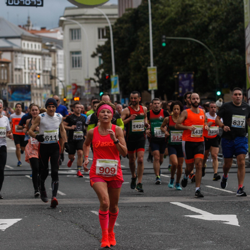 Estos serán los cortes de tráfico por el maratón Coruña21