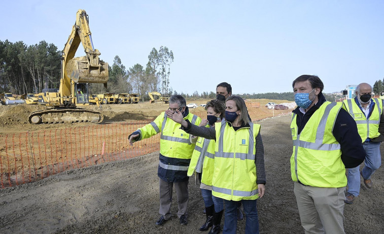 Los cuatro kilómetros en obras de la Vía Ártabra estarán en uso en 2022