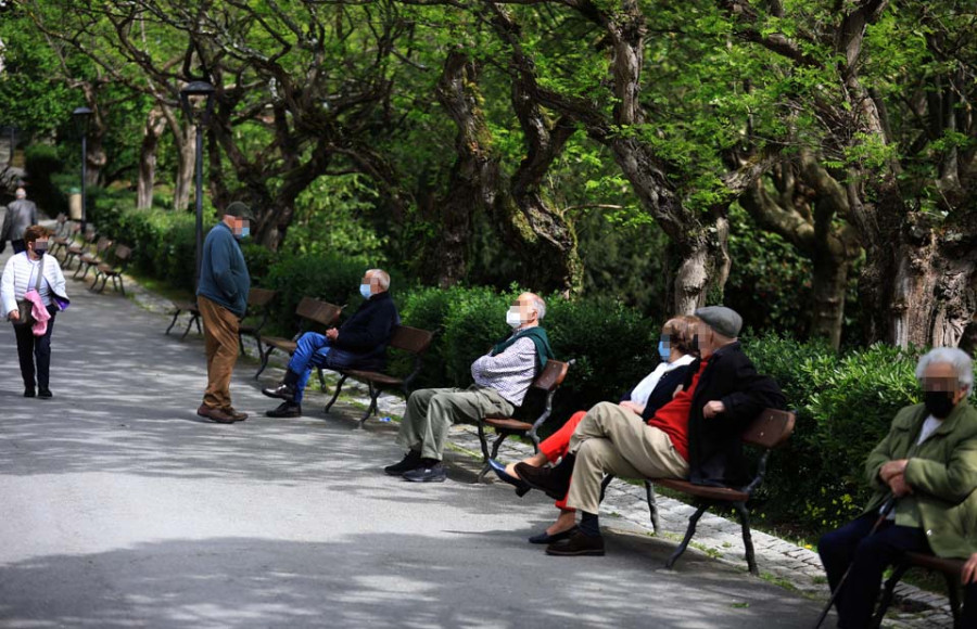 La pandemia aumenta notablemente las visitas a los parques coruñeses