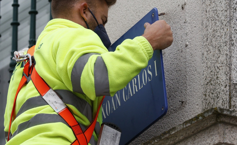 Pontevedra elimina al rey emérito del callejero