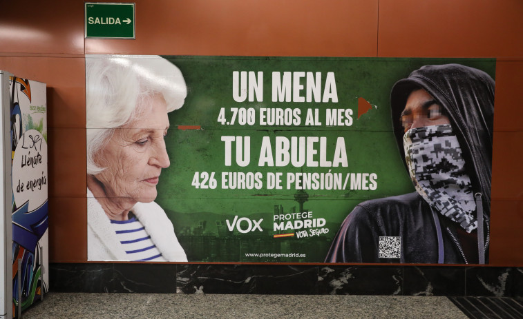 La Audiencia de Madrid avala el cartel de Vox como una 