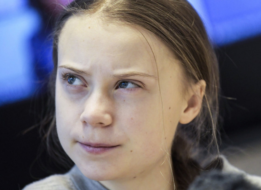 Zelenski se reúne con Greta Thunberg