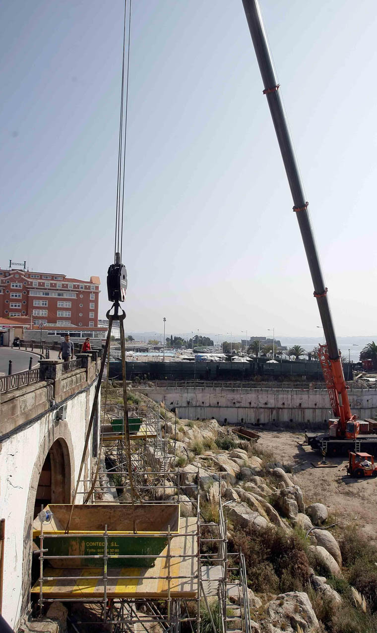 La musealización de las murallas saldrá a concurso al margen del aparcamiento