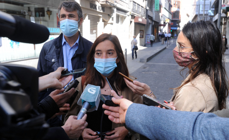 Inés Rey califica la marcha por el Puerto de A Coruña como con “contenido político y de carácter preventivo”