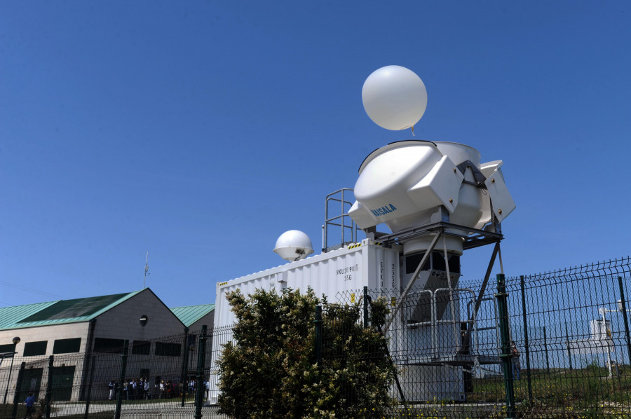 La estación de Aemet del parque de Bens lanzará a diario un globo meteorológico