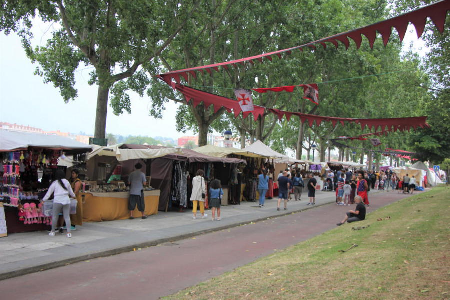 Culleredo abre hoy su Mercado Templario en el paseo marítimo, que será visitable hasta el domingo