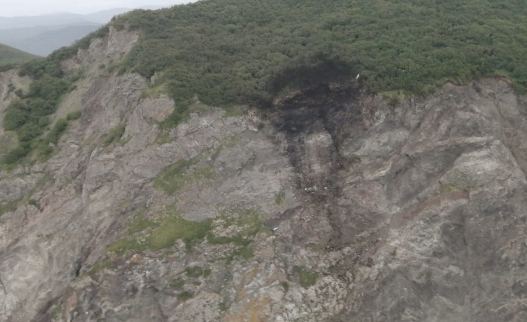 Localizadas las dos 'cajas negras' del avión siniestrado en el este de Rusia