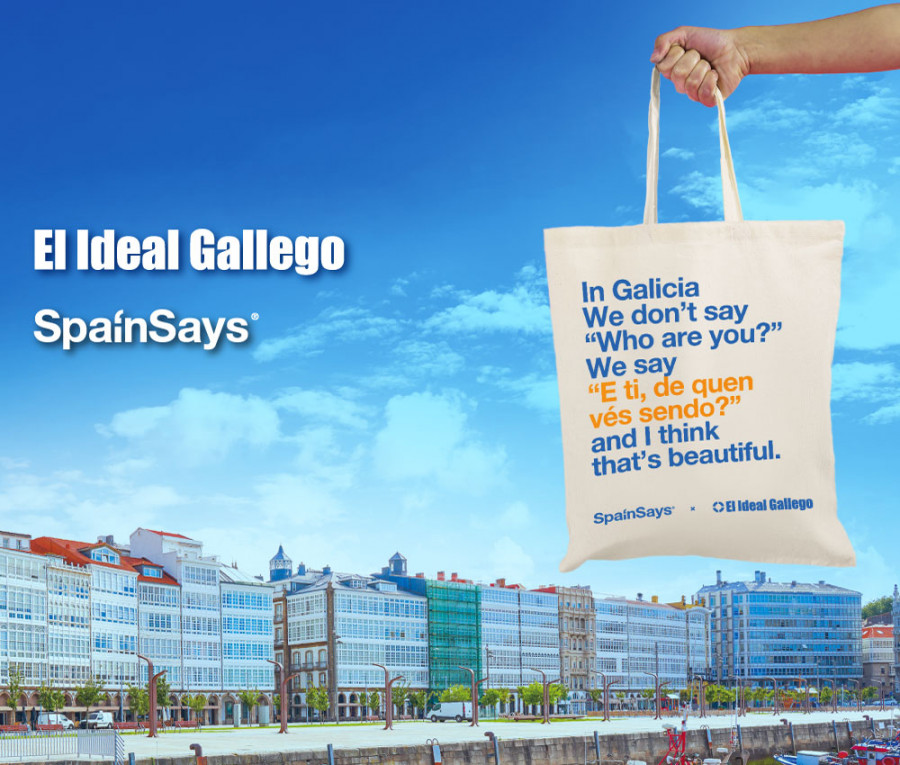 El Ideal Gallego celebra o Día de Galicia agasallando os seus lectores cunha exclusiva bolsa da man de SpainSays