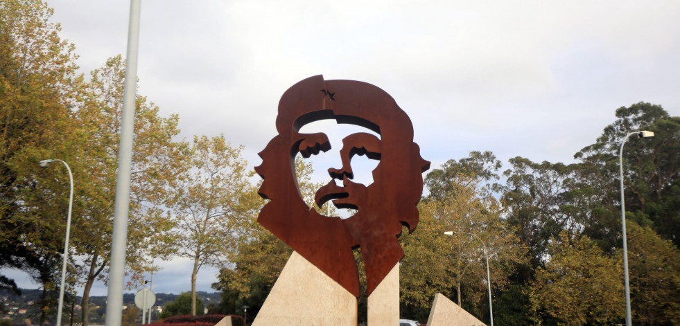 Desautorizan el acto delante de la estatua del Che por motivos de seguridad vial