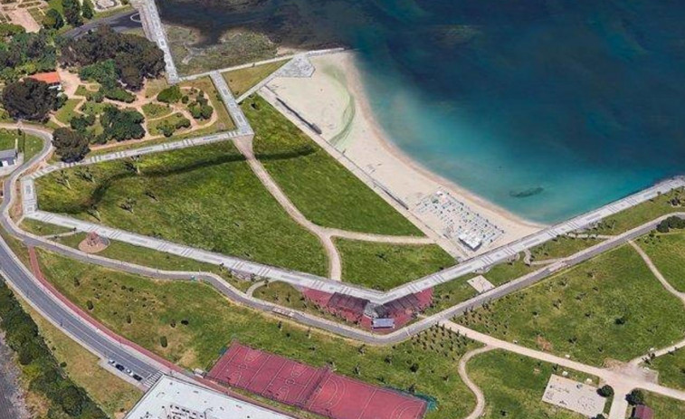 Lanzan una campaña para  la creación de una playa urbana artificial en Culleredo