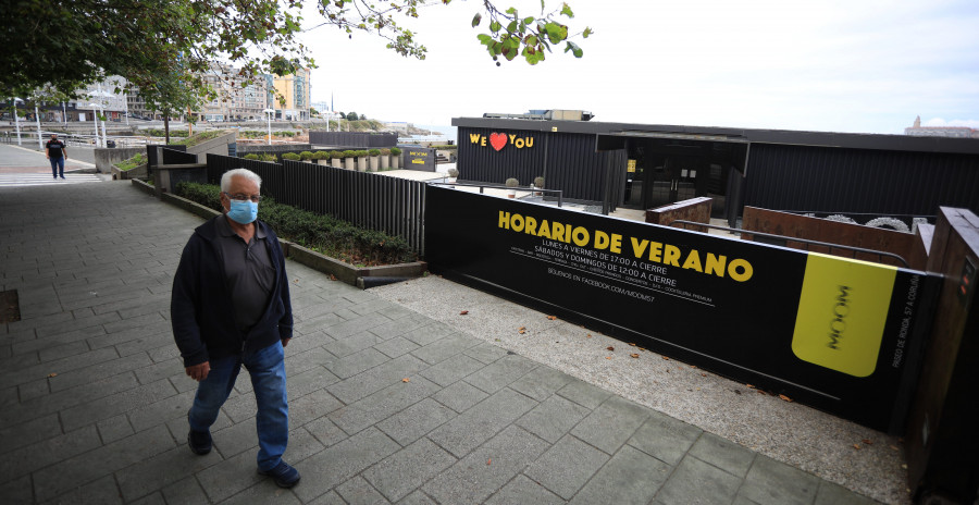 La afluencia de los locales de ocio nocturno en A Coruña cayó un 50%