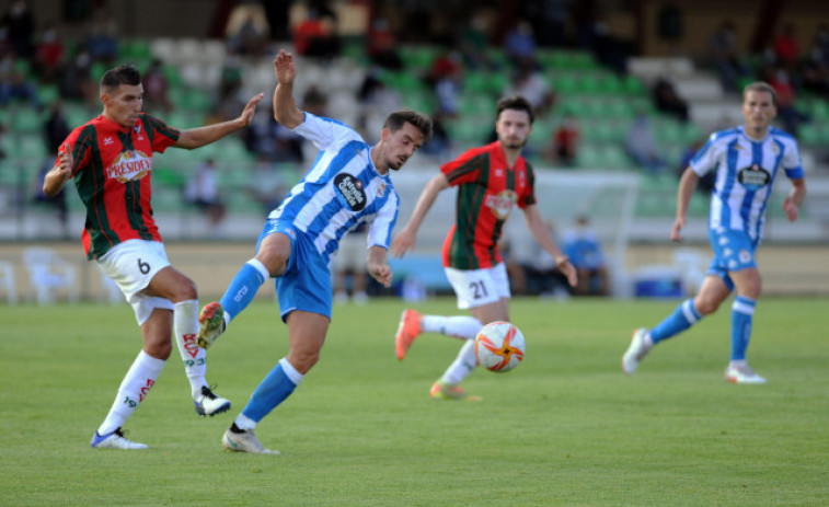 El cuadro coruñés visita esta tarde al Viveiro en su segundo test veraniego