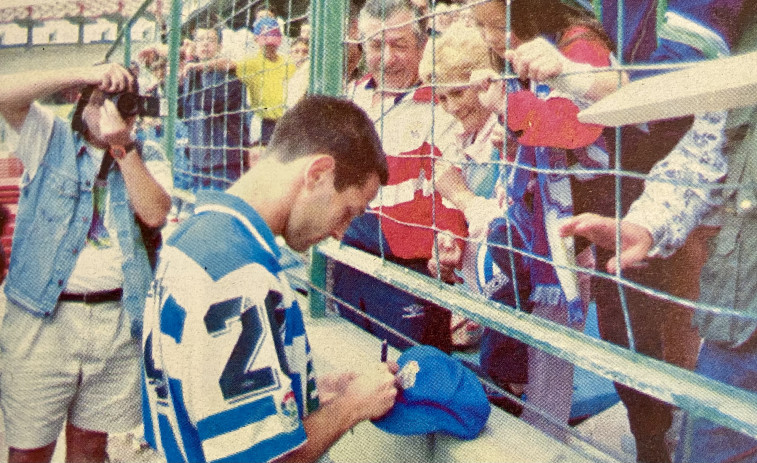 Hace 25 años: Función del Voto y presentación de Bonnissel en Riazor