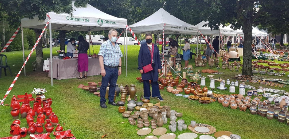 Última jornada de disfrute con la olería tradicional en Alfaroleiros