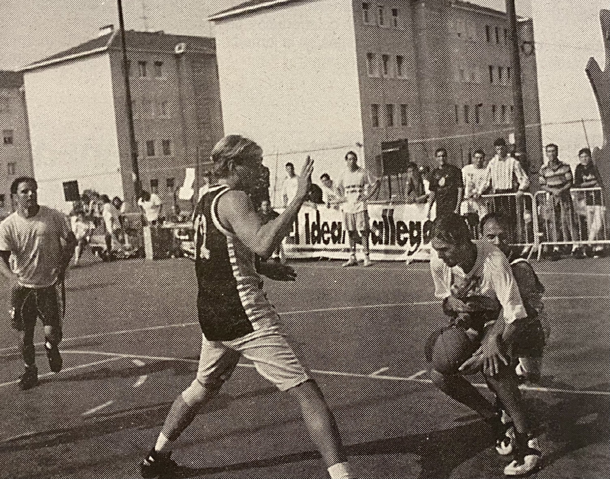 Torneo 3x3 baloncesto parque Europa