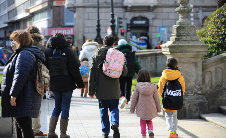 Los médicos piden que la mochila escolar no supere el 15 % del peso corporal