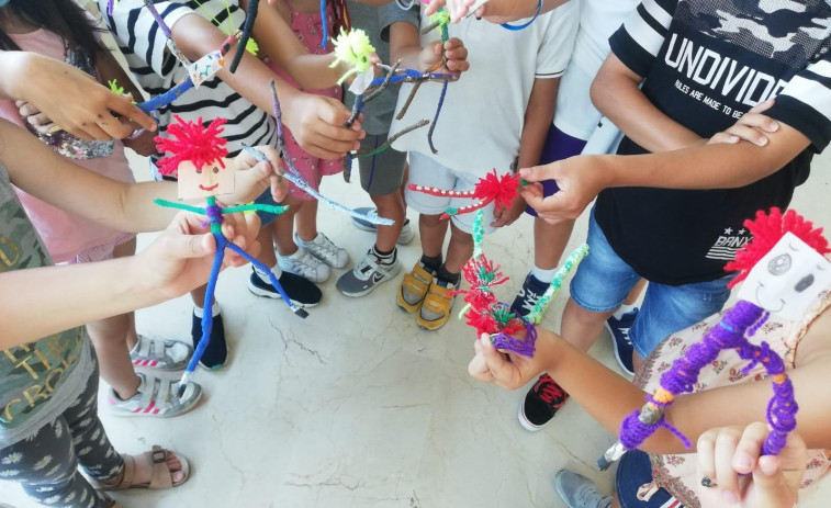 Más de 430 niños participaron en los campamentos de verano de Cambre