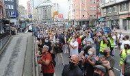 Más de 500 personas claman contra la okupación y el tráfico de drogas en Os Mallos