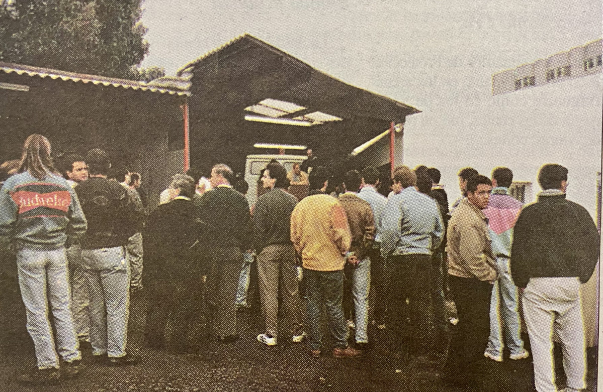 Subasta de coche del Servicio Municipal de Grúas en 1996