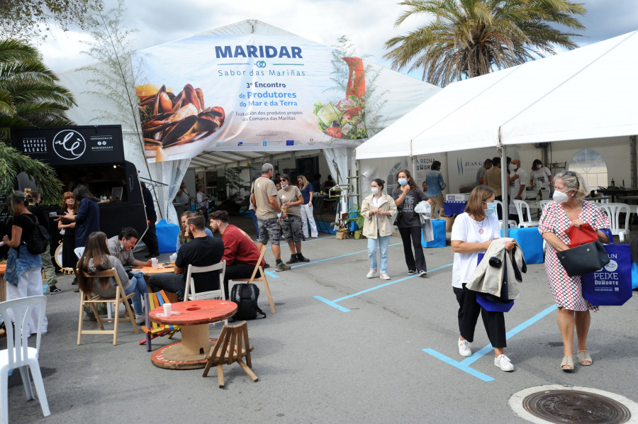 Oleiros cierra con un “showcooking” la tercera edición del evento Maridar