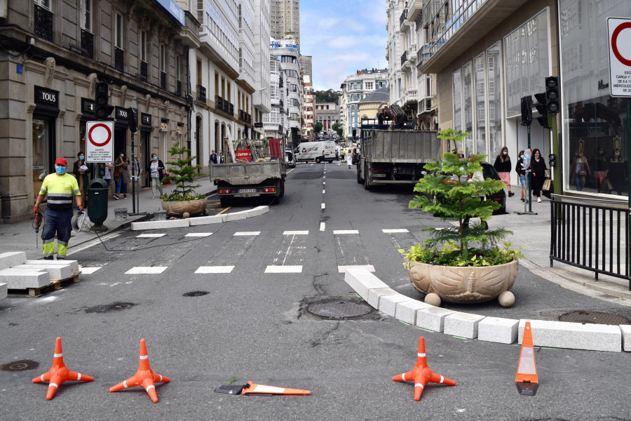 La fase 0 de la reforma de Los Cantones comienza en enero con la  calle Compostela