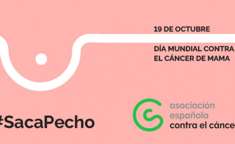 La Asociación Contra el Cáncer lanza su campaña “Saca pecho”