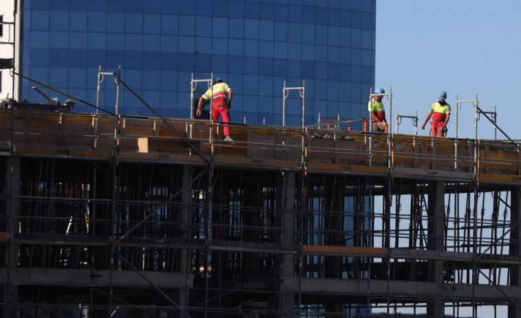 Las nuevas obras en A Coruña lideran el crecimiento del sector de la construcción