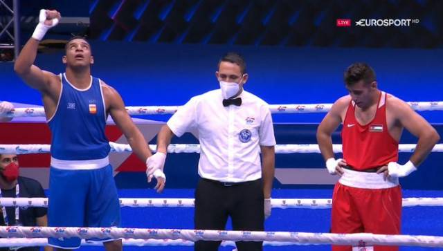 Enmanuel reyes mundial aiba octavos final