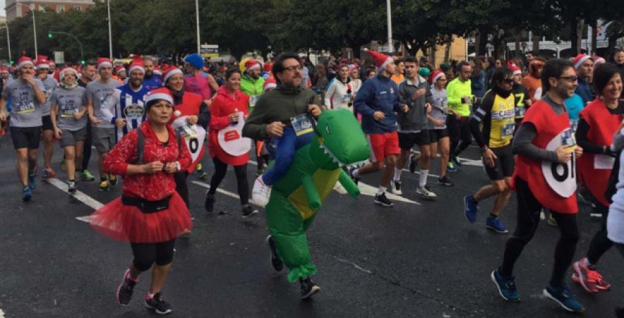 La XII San Silvestre Coruña vuelve como carrera presencial tras la pandemia