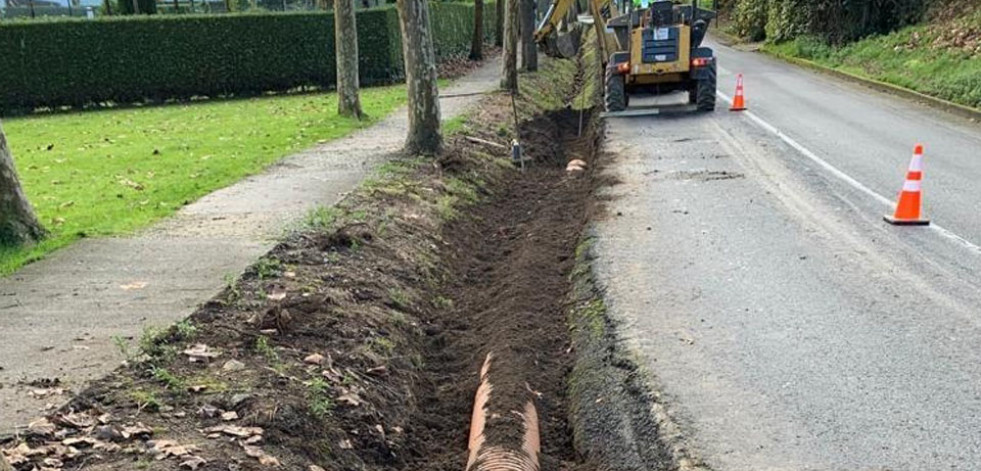 La Xunta apuesta  por la seguridad vial  en la carretera AC-190  a su paso por Os Regos