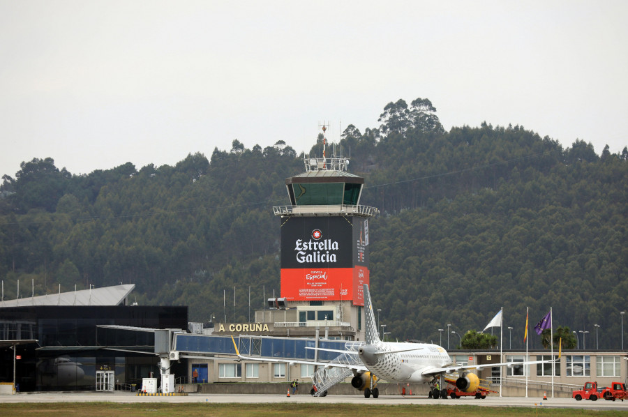 Los vuelos internacionales vuelven a Alvedro con un avión desde París