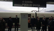 El Rey inaugura la estación de A Gudiña, la primera del AVE en territorio gallego