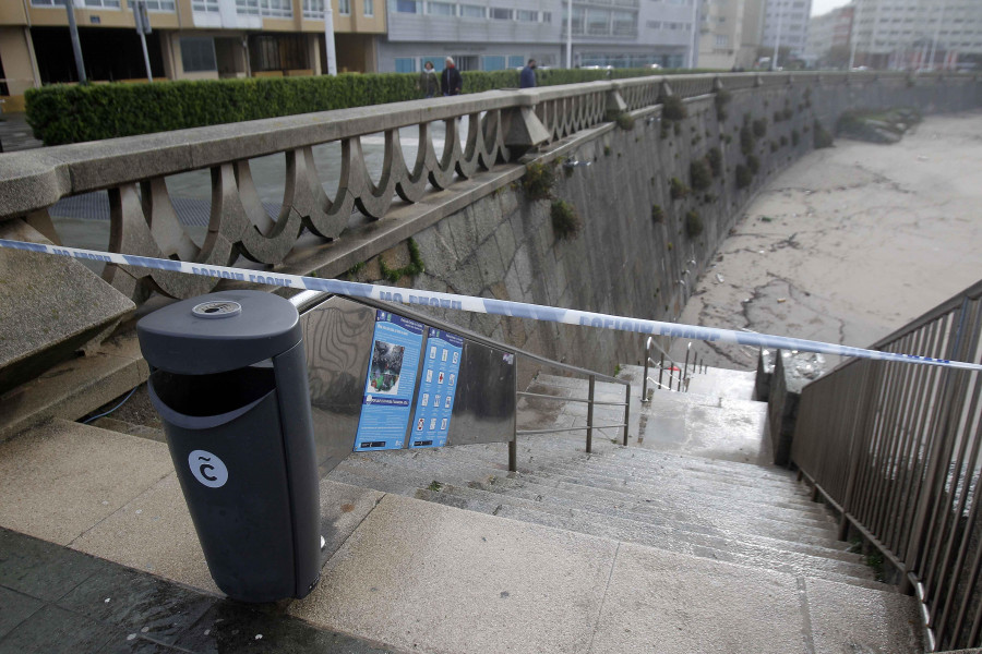 Meteogalicia activa el nivel amarillo por fuertes lluvias y vientos en la costa coruñesa