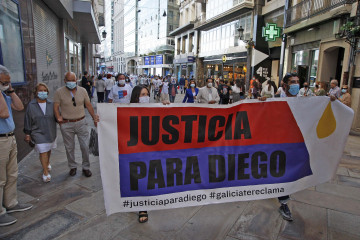 Manifestación justicia para Diego Bello