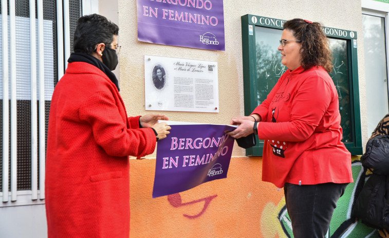 Bergondo honra a cuatro mujeres ilustres del municipio