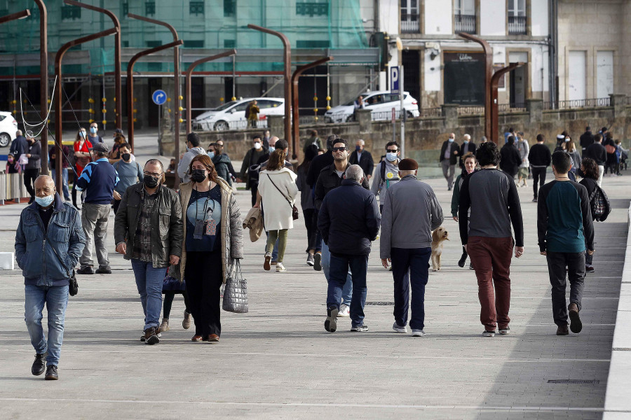 El grupo de edad más amplio entre los coruñeses es el de 41 a 50 años