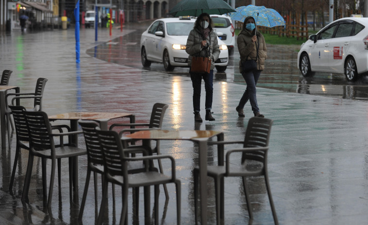 La alerta amarilla trae consigo incidentes menores por viento y una bajada de las temperaturas