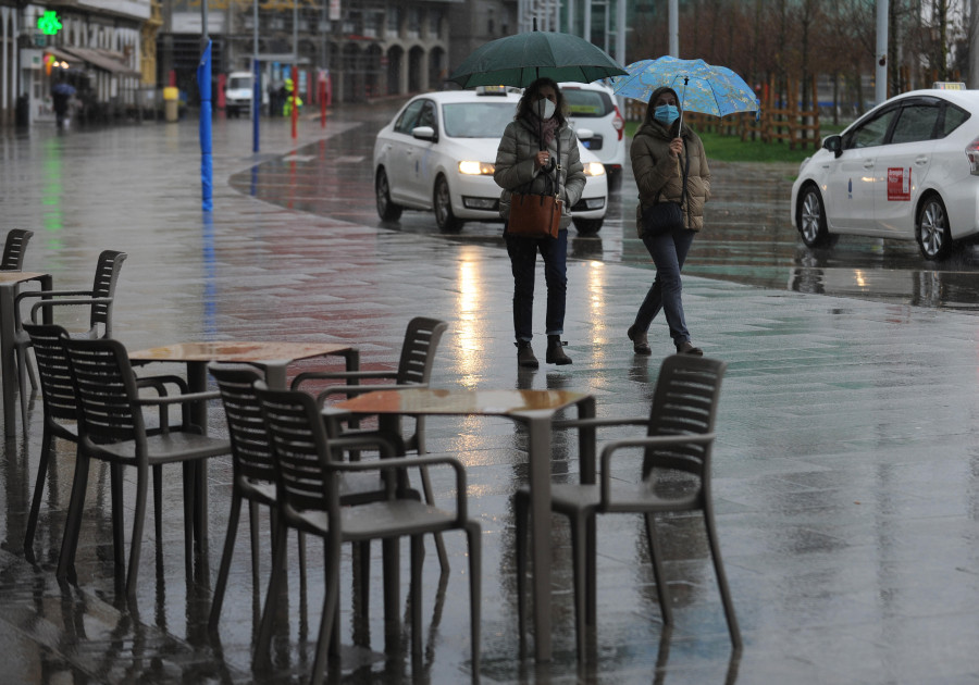 La alerta amarilla trae consigo incidentes menores por viento y una bajada de las temperaturas