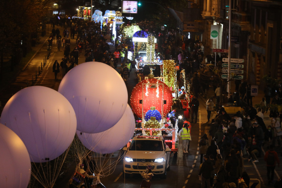 La cabalgata de Reyes de A Coruña provocará cortes de tráfico en la ciudad