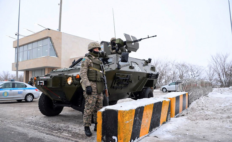 La alianza militar postsoviética cierra filas en torno a Tokáyev, que da la situación por estabilizada