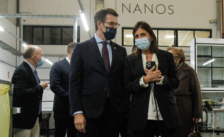 Feijóo erige la fábrica de fibras textiles en un proyecto “determinante” para el futuro de Galicia