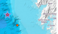 Dos terremotos de magnitud 4,6 y 3,7 grados en el Atlántico se dejaron sentir en la costa coruñesa y en O Salnés