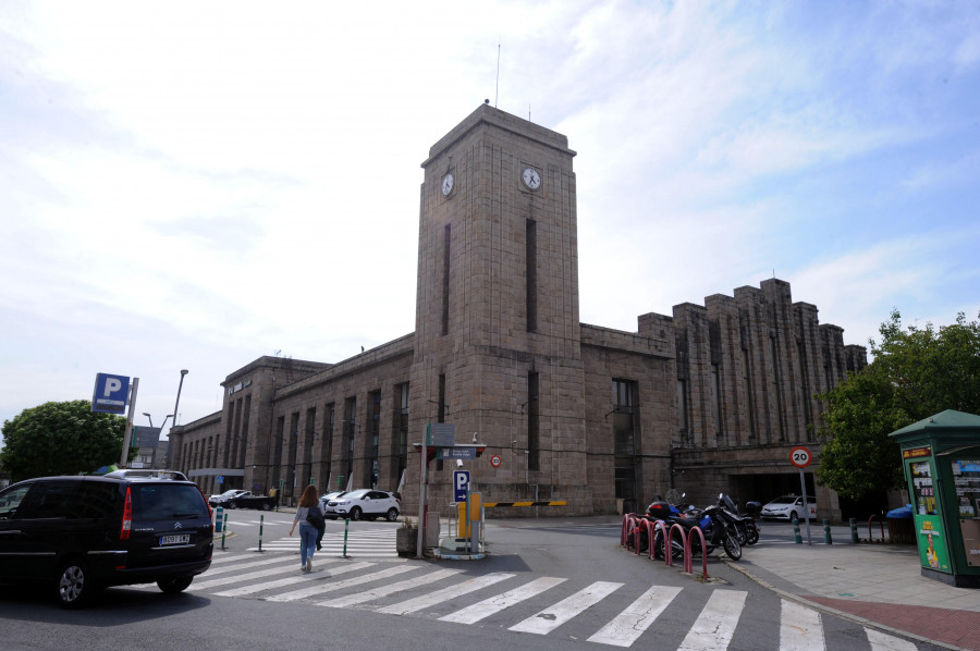 Renfe suspenderá la actividad en la estación de tren de Coruña del 21 al 23 de septiembre por obras en la intermodal