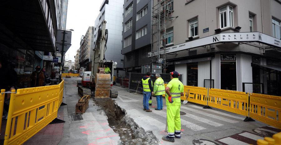 Comienzan las obras de peatonalización de las calles de Alcalde Marchesi y Primavera