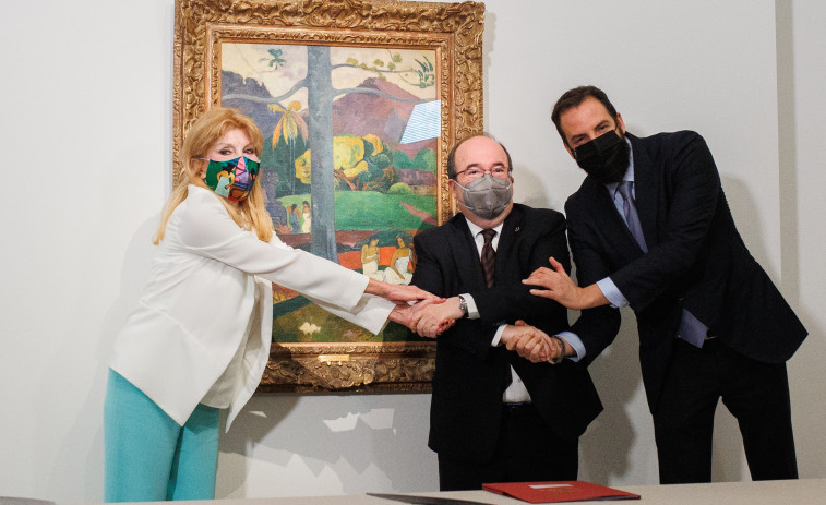 Carmen Thyssen y el Ministerio de Cultura firman la cesión de la colección de arte durante 15 años