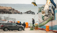 El patrón del Pitanxo, de vuelta a España, no pudo sortear un fallo del motor