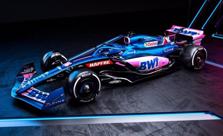 BWT Alpine presenta el A522 con el que Alonso y Ocon pelearán por brillar en el Mundial 2022