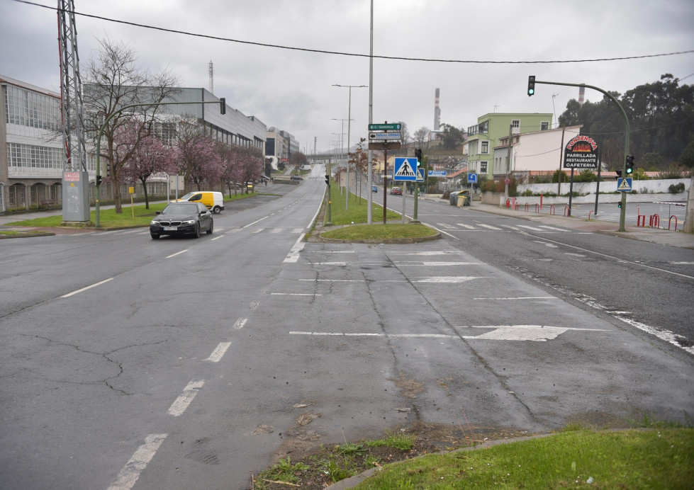 Cruce de la calle Gambrinus con la avenida de Finisterre  pedro puig