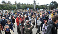 A Coruña clama por el fin del conflicto bélico en Ucrania en una multitudinaria concentración