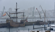 La nao Santa María y la carabela Vera Cruz se podrán visitar en A Coruña hasta el domingo